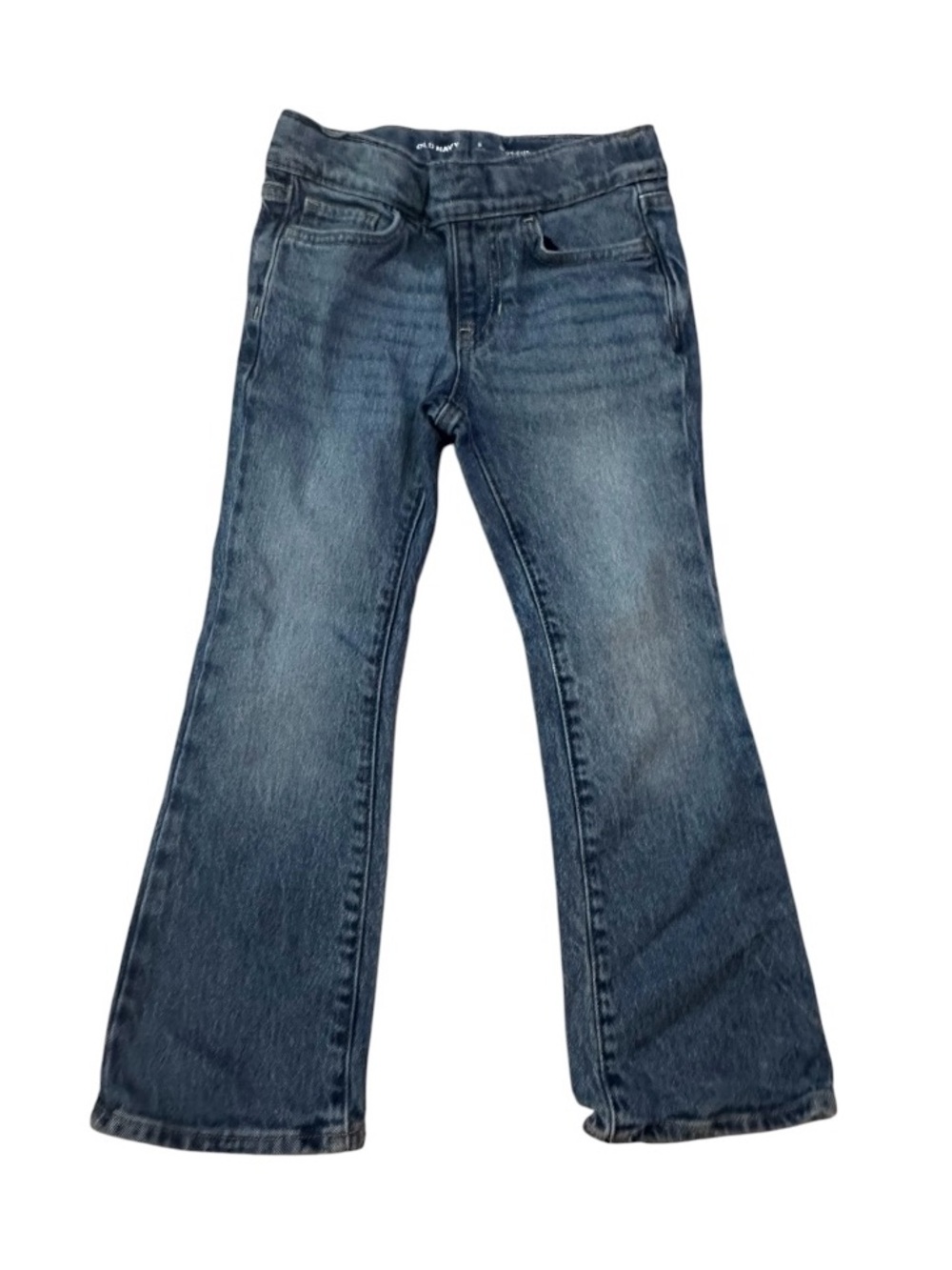 Old Navy Girls Dark Blue Boot Cut Jeans